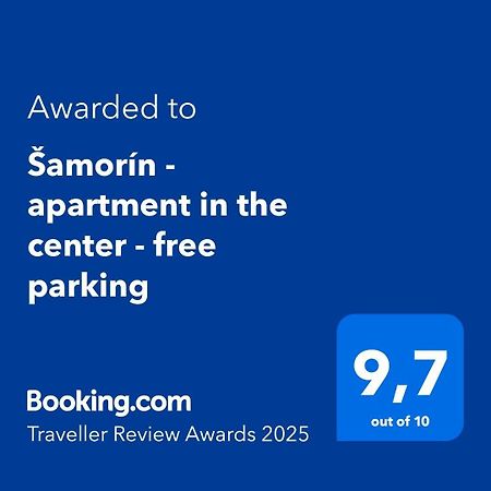 Samorin - Apartment In The Center - Private Parking - Klimatizacia Exterior foto