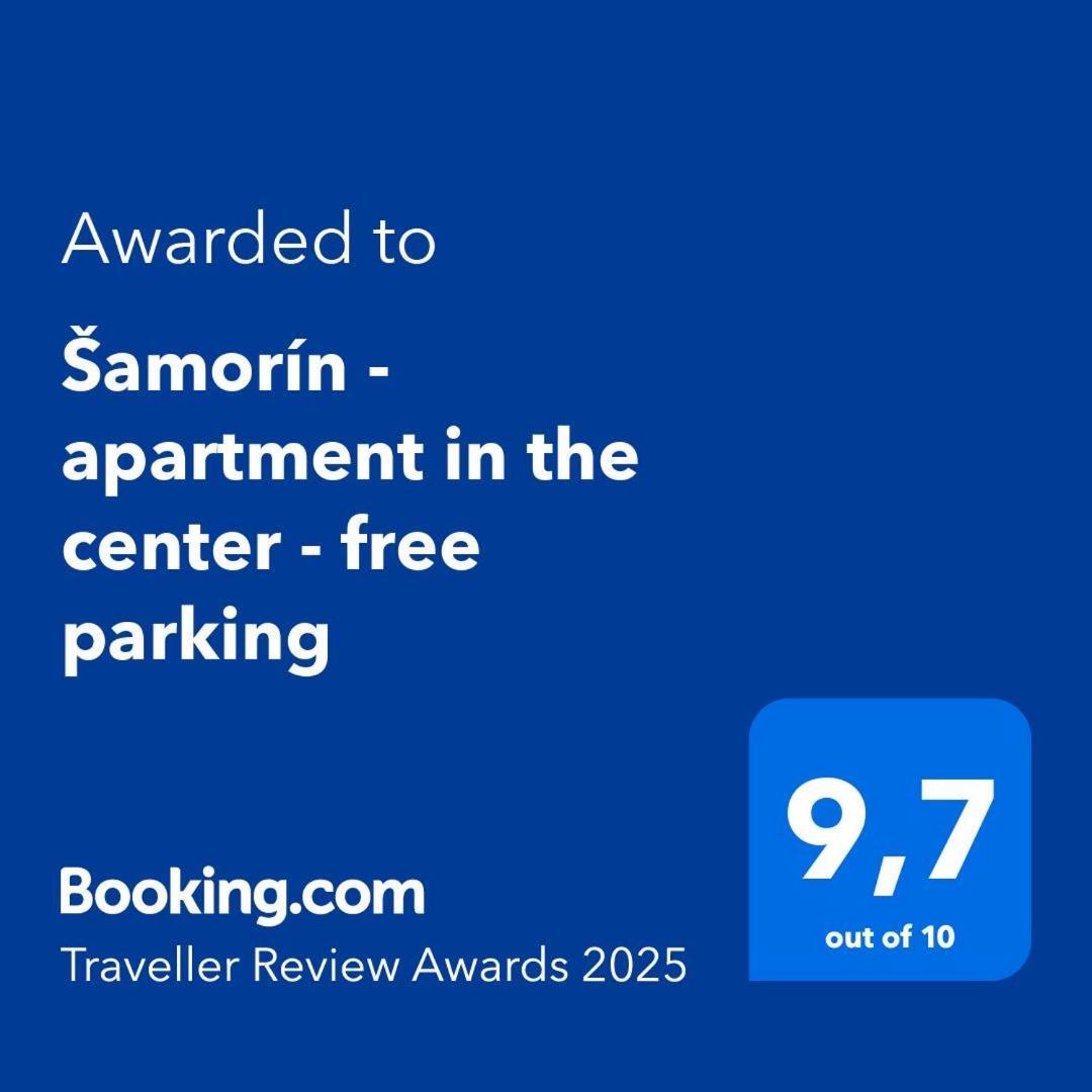 Samorin - Apartment In The Center - Private Parking - Klimatizacia Exterior foto